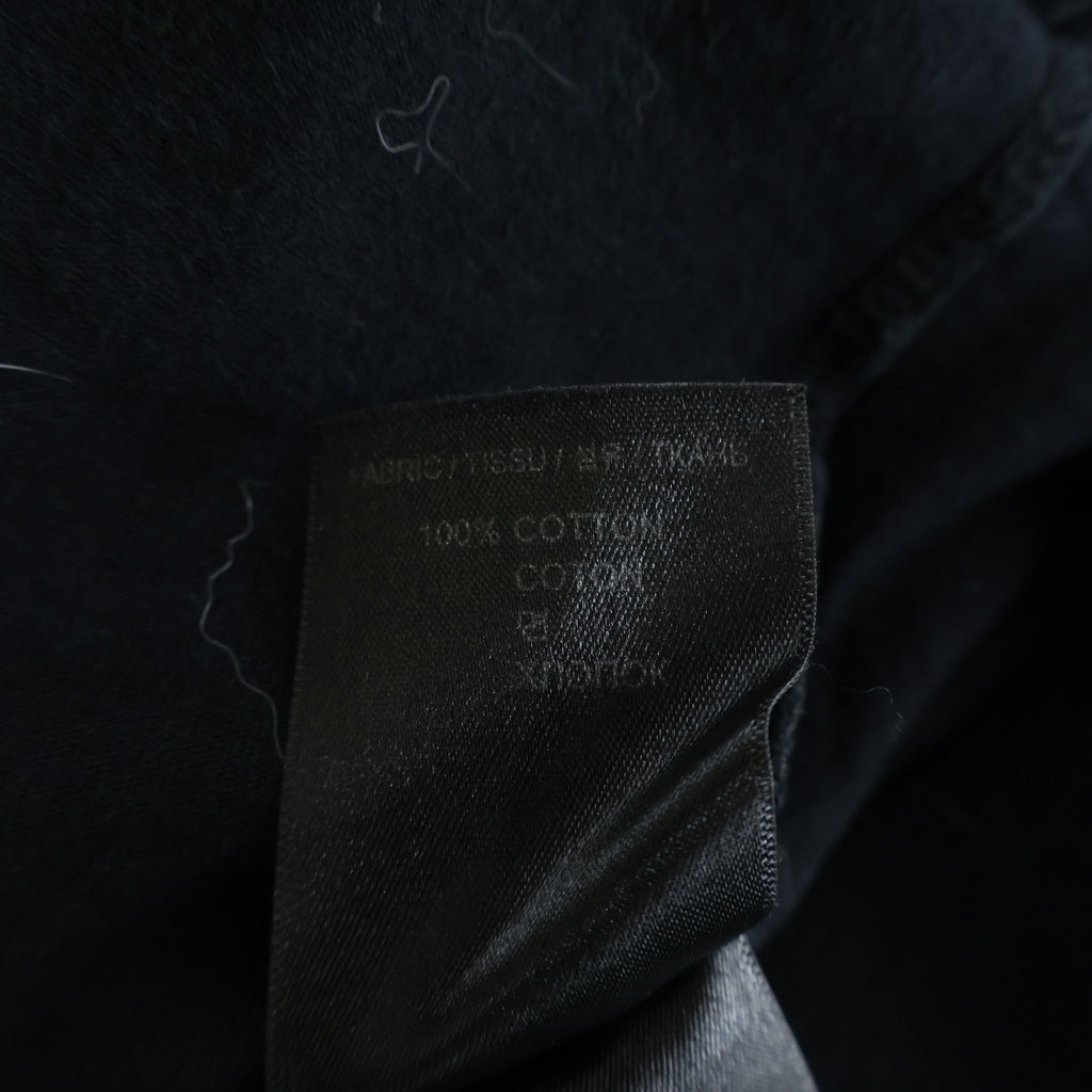 VETEMENTS(ヴェトモン) 22SS MAYBE MENTAL メイビーメンタル 両面プリント クルーネック半袖Tシャツカットソー ブラック UE52TR320B