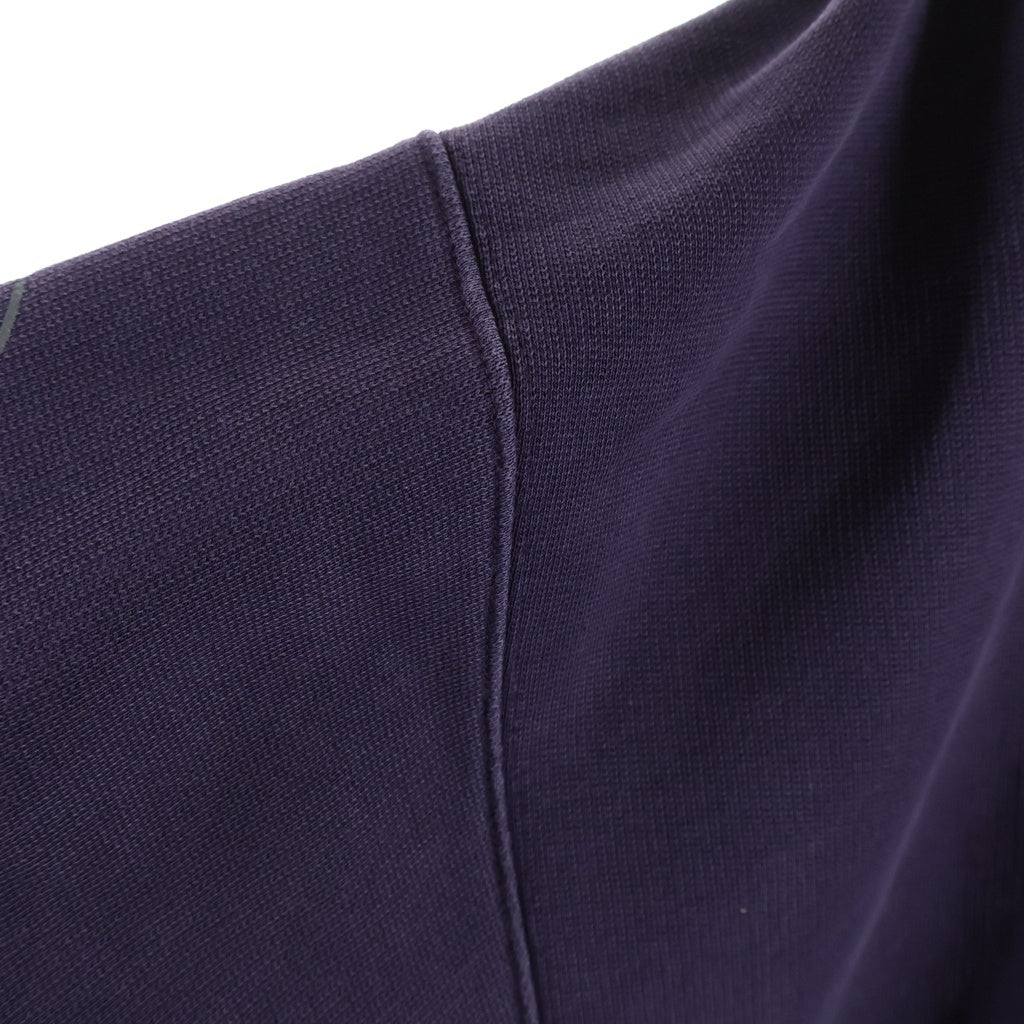 VETEMENTS(ヴェトモン) 22SS VITAL EXISTENCE HOODIE 六芒星 両面プリント 長袖プルオーバーパーカーフーディー パープル UE52TR480B