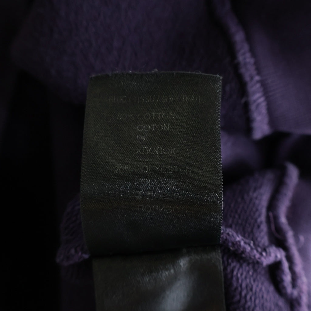 VETEMENTS(ヴェトモン) 22SS VITAL EXISTENCE HOODIE 六芒星 両面プリント 長袖プルオーバーパーカーフーディー パープル UE52TR480B