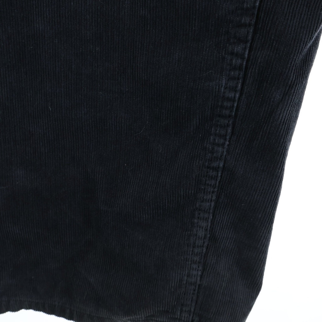 BALENCIAGA(バレンシアガ) 23AW Runway Baggy Jeans コーデュロイワイドパンツ ブラック 773763 TPW58