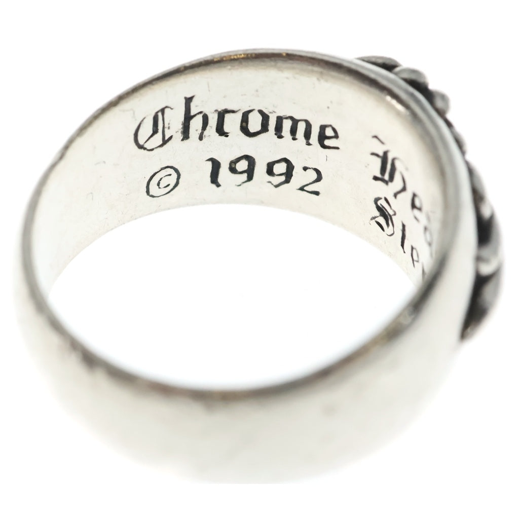 CHROME HEARTS(クロムハーツ) FLRL CRS 1DIA フローラルクロス リング アフター1ダイヤ シルバー