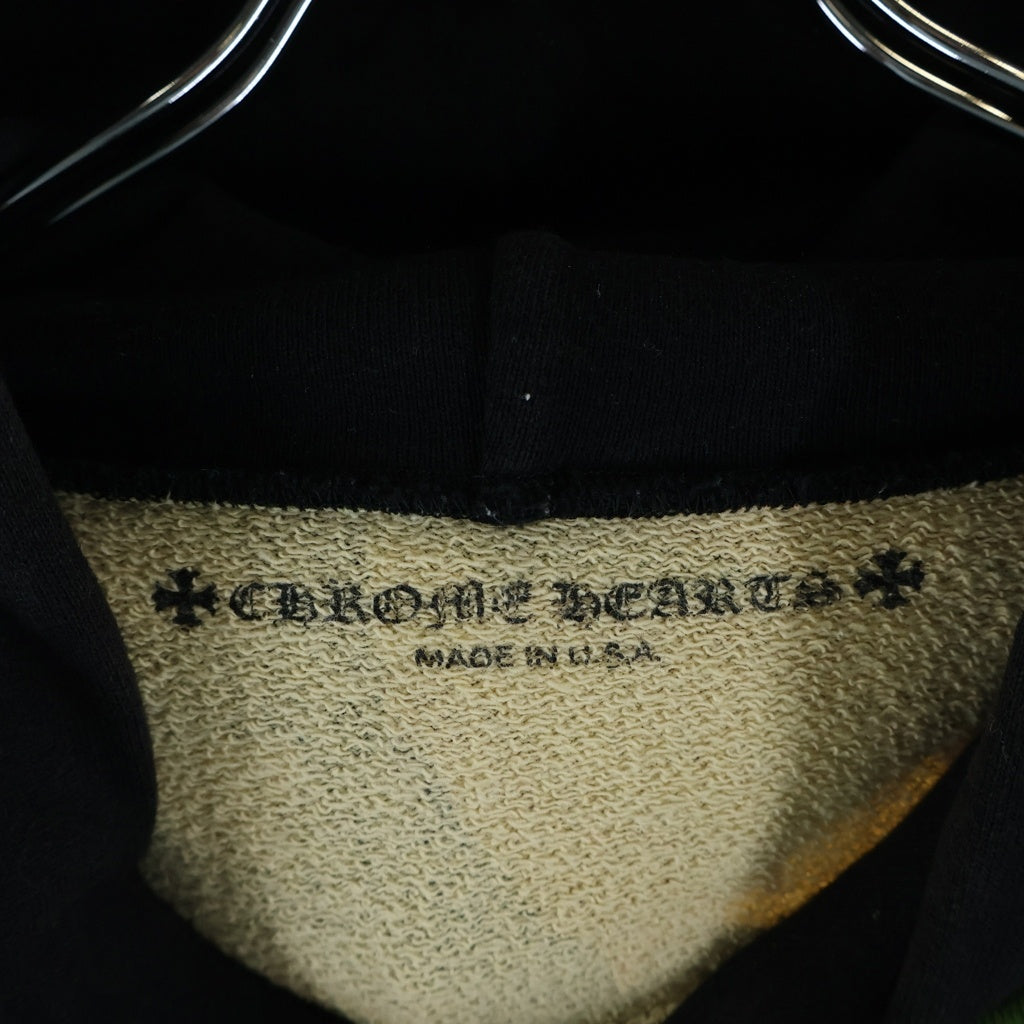 CHROME HEARTS(クロムハーツ) 22SS PPO CAUTION ZIP UP HOODIE マッティボーイ コーション ジップアップフーディ ジップアップパーカー カーキ