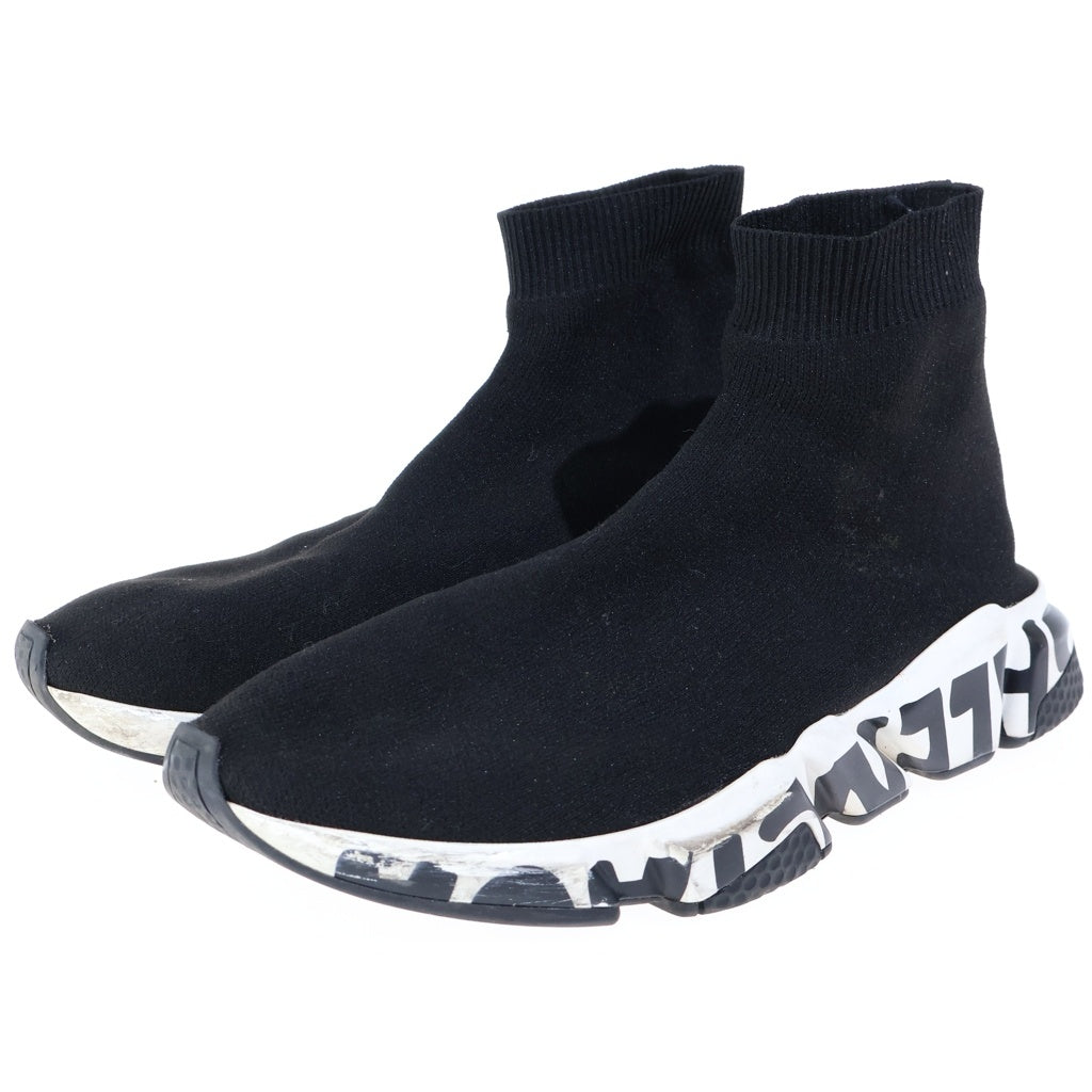 BALENCIAGA(バレンシアガ) Speed Graffiti Trainer スピード グラフィティ トレーナー ソックススニーカー ブラック 605972
