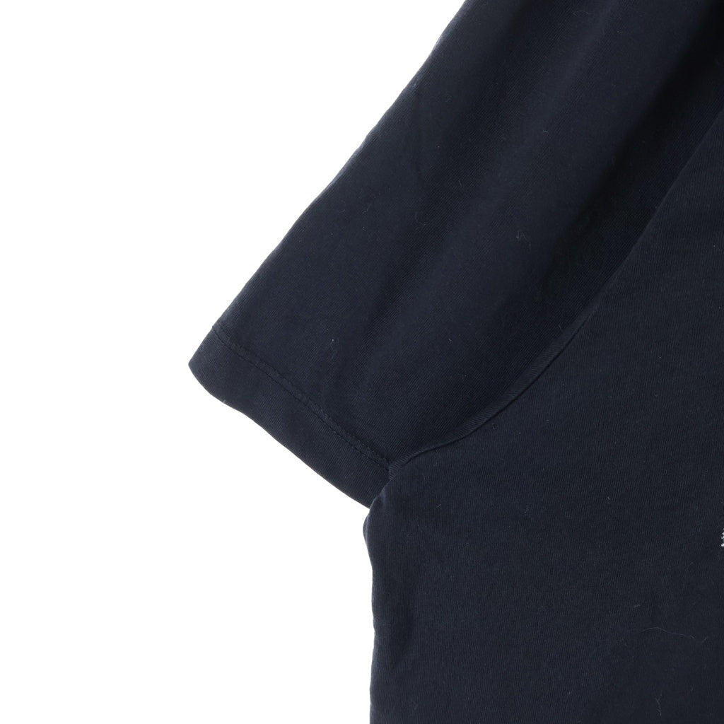 RAF SIMONS(ラフシモンズ) 22AW Nails Print Oversized T-Shirt 222-M133 ネイル プリント オーバーサイズ クルーネック半袖Tシャツカットソー ブラック