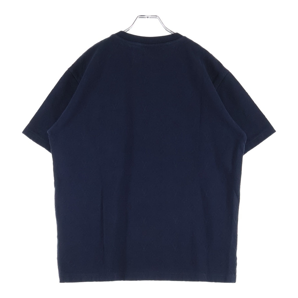 LOUIS VUITTON(ルイヴィトン) 20SS 3D Poccket T-shirt 3Dポケット モノグラム クルーネック半袖Tシャツカットソー ネイビー RM202Q TCL HIY49W