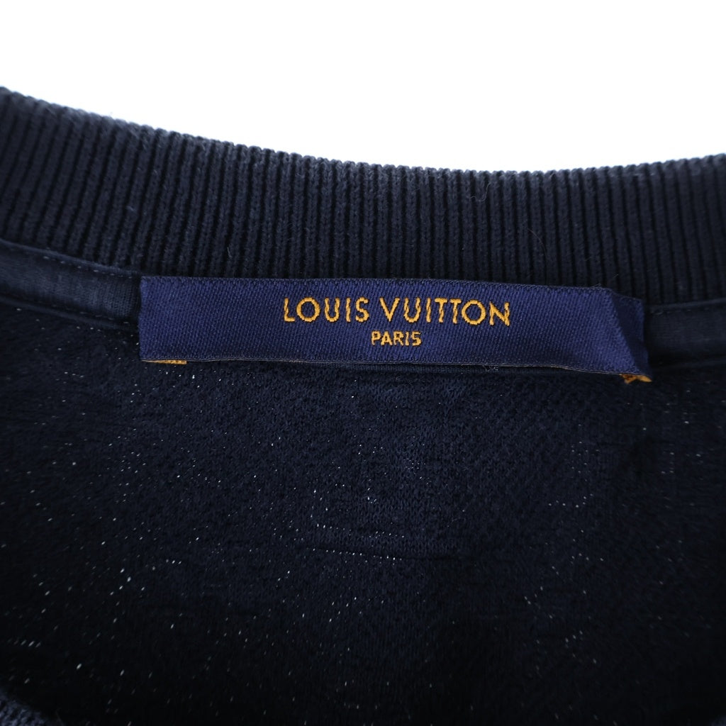 LOUIS VUITTON(ルイヴィトン) 20SS 3D Poccket T-shirt 3Dポケット モノグラム クルーネック半袖Tシャツカットソー ネイビー RM202Q TCL HIY49W