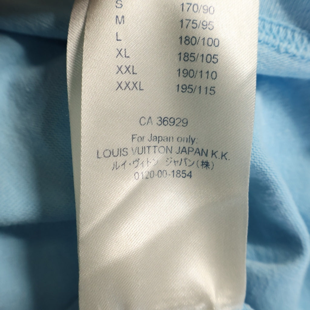 LOUIS VUITTON(ルイヴィトン) 20SS Inside Out T-shirt インサイドアウト クルーネック半袖Tシャツカットソー ブルー RM201 JYN HIY81W