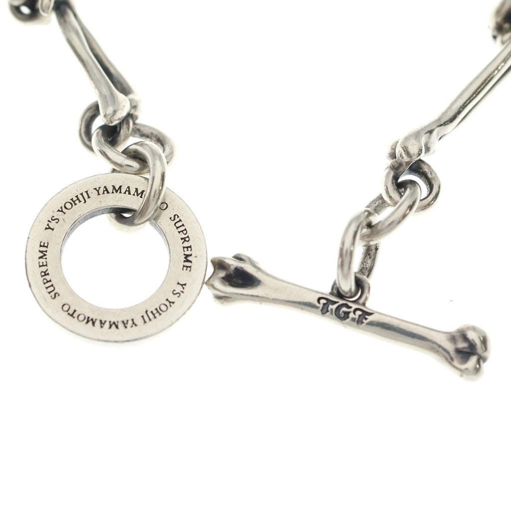 SUPREME(シュプリーム) 25AW ×Y's by Yohji Yamamoto Silver Bracelet ×ワイズバイヨウジヤマモトブレスレット シルバー