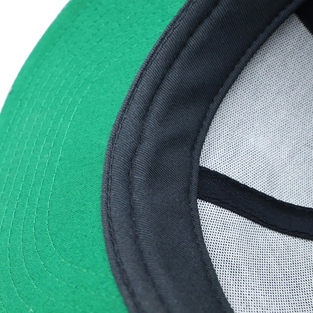 Palace Skateboards(パレススケートボーズ) ×New Era 59FIT LOW PROFILE ロゴワッペン刺繍 ベースボールキャップ ブラック