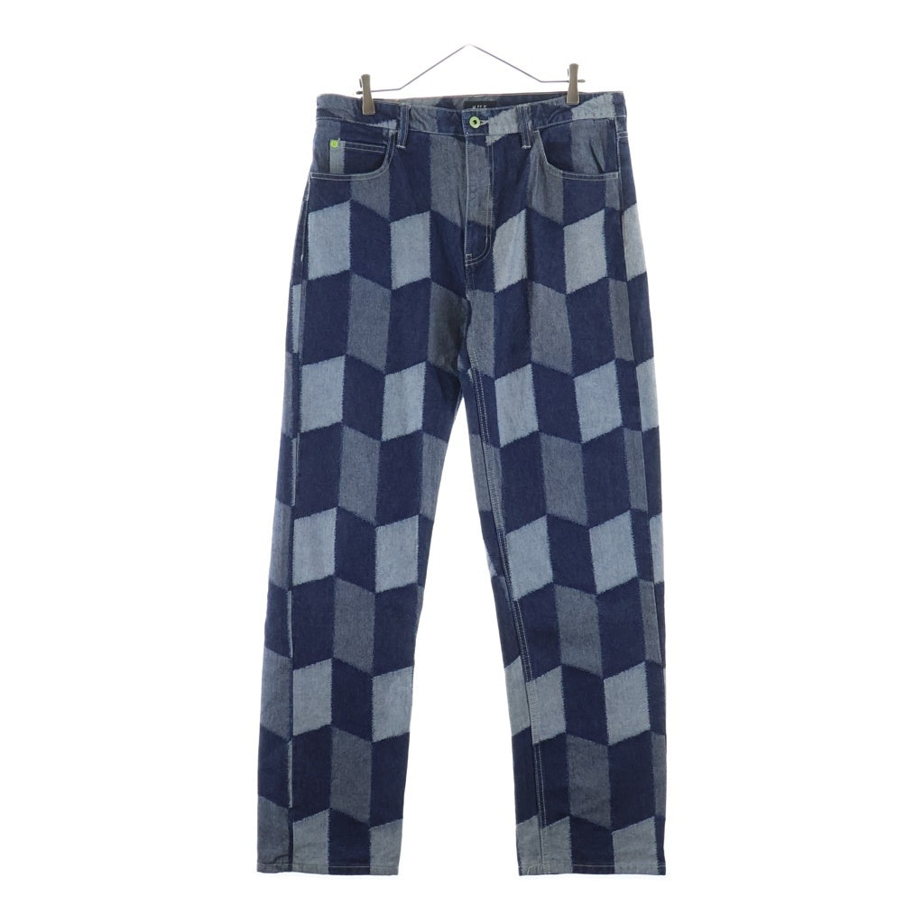 HUF(ハフ) Patchwork Denim Pants パッチワーク デニムパンツ ジーンズ インディゴ SP25 PT00340