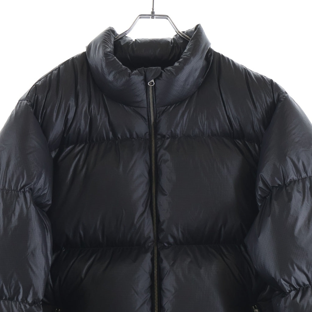 STUSSY(ステューシー) 23AW PARACHUTE RIPSTOP ナイロンジップアップダウンジャケット ブラック 115742