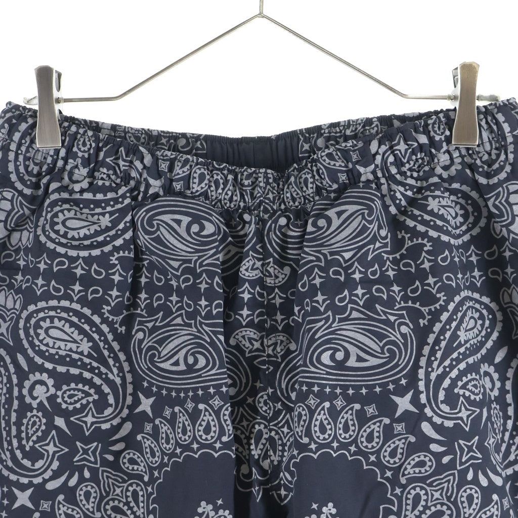 SUPREME(シュプリーム) 26SS Bandana Track Pant Black バンダナ ナイロントラックパンツ ブラック M