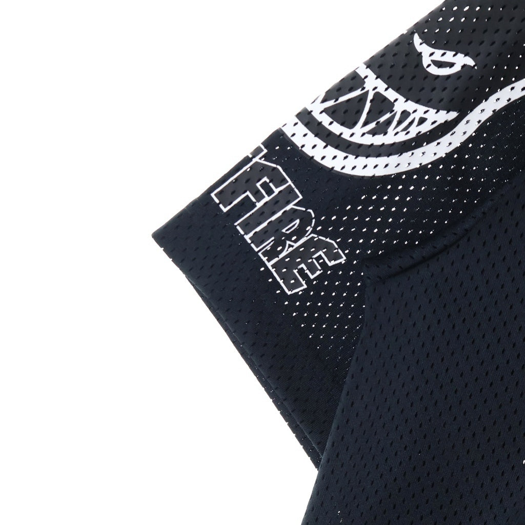 SUPREME(シュプリーム) 26SS x Spitfire Football Jersey × スピットファイア 半袖フットボールジャージー ゲームシャツ ブラック M