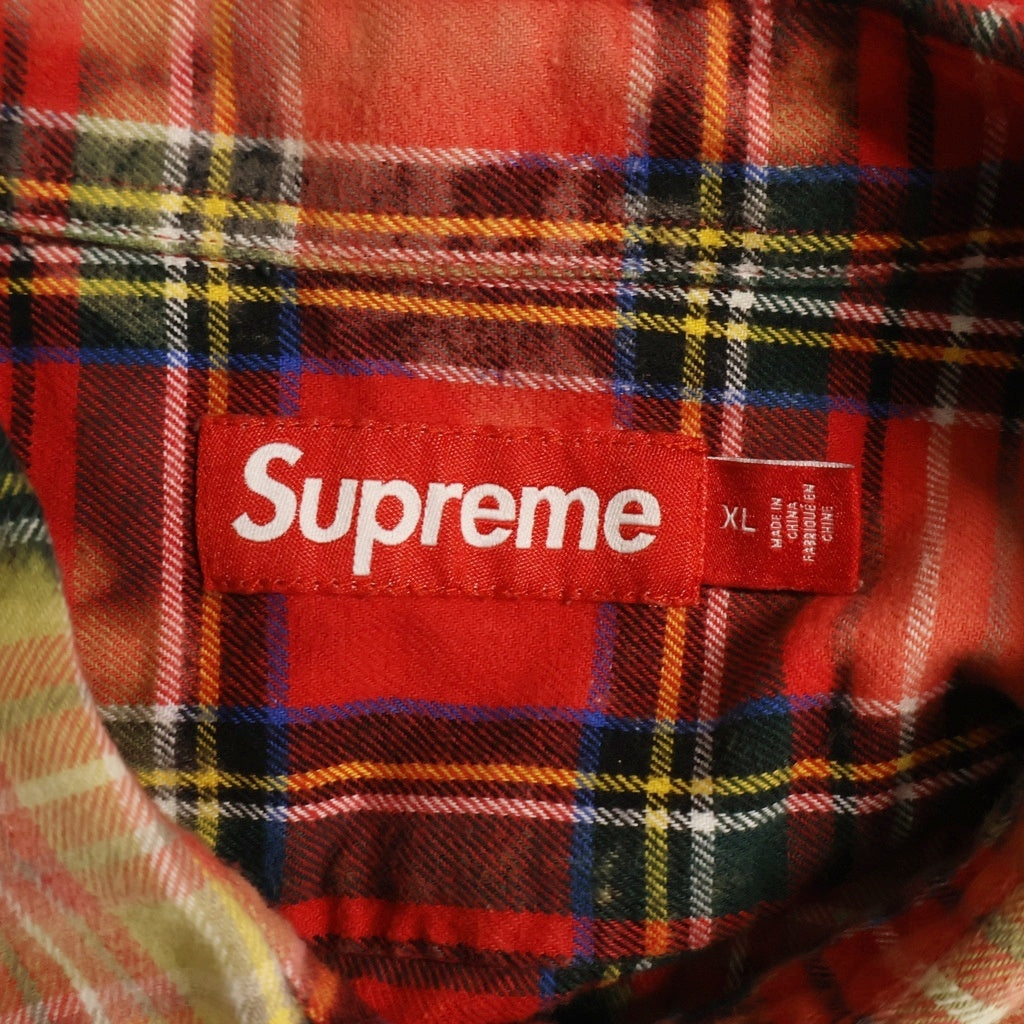 SUPREME(シュプリーム) 25AW The Exorcist Flannel Shirt エクソシストフランネル長袖シャツ レッド