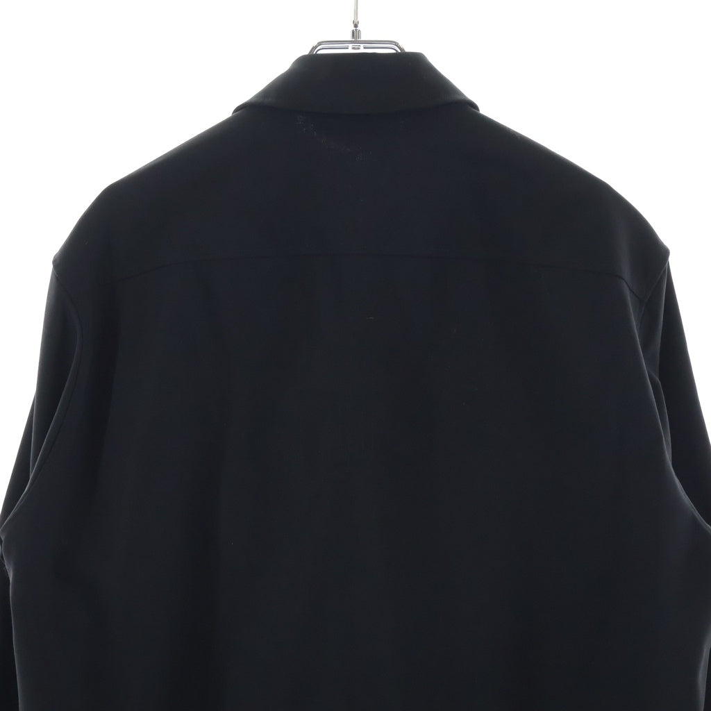 Rick Owens(リックオウエンス) 26AW OUTERSHIRT アウターシャツ スナップボタンシャツ ブラック RU02F4236-ZL