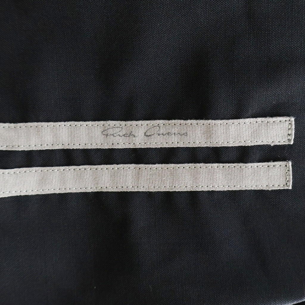 Rick Owens(リックオウエンス) 26AW OUTERSHIRT アウターシャツ スナップボタンシャツ ブラック RU02F4236-ZL