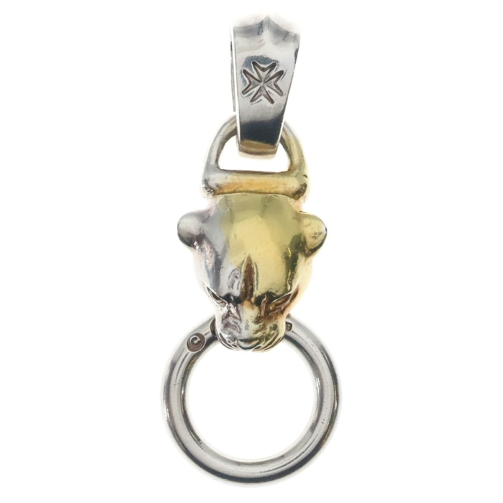 Gaboratory/Gabor(ガボラトリー/ガボール) Pure Gold Wrap Panther Pendant パンサー ネックレストップ シルバー/ゴールド