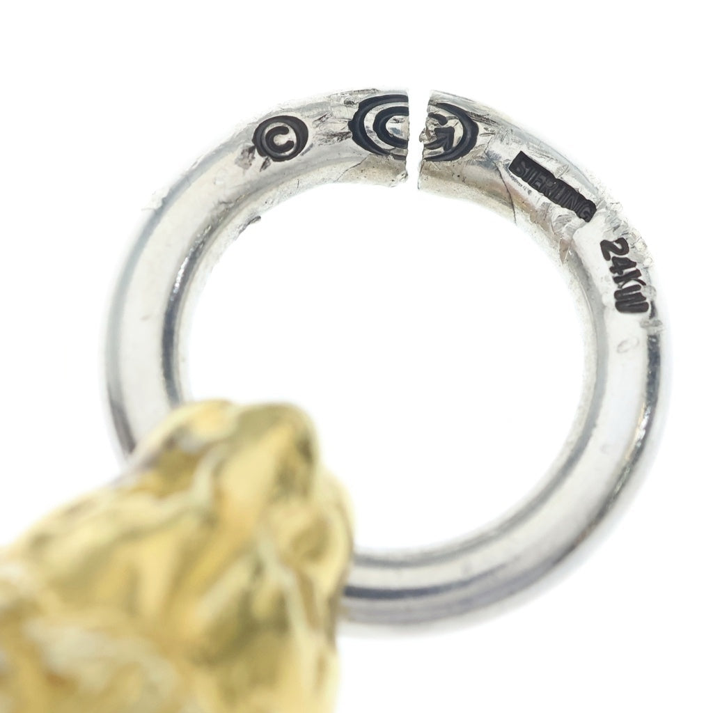 Gaboratory/Gabor(ガボラトリー/ガボール) Pure Gold Wrap Lion Pendant ライオン ネックレストップ シルバー/ゴールド