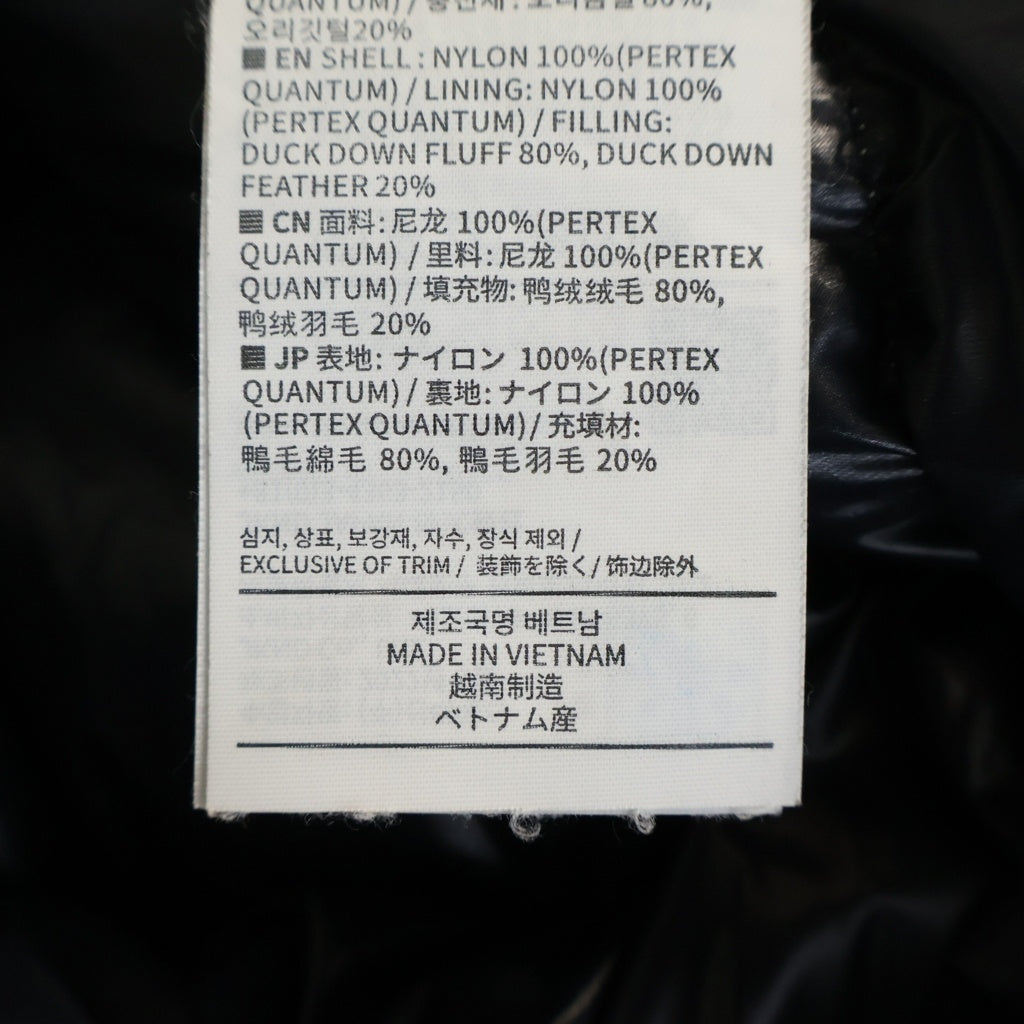 THISISNEVERTHAT(ディスイズネバーザット) PERTEX Down Jacket TN220OOWHS03 ペイズリー バンダナ パーテックス T ダウンジャケット グレー