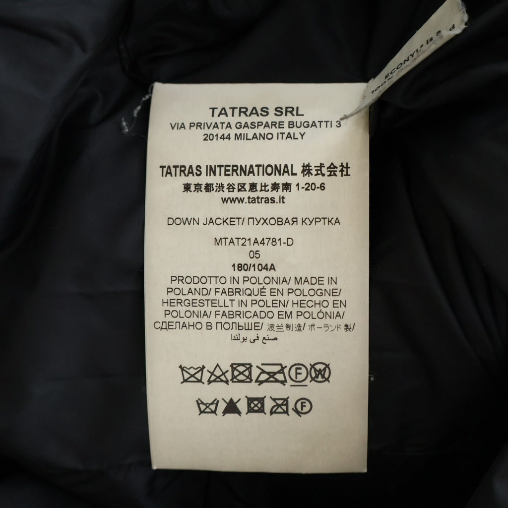 TATRAS(タトラス) 21AW GRAMI MTAT21A4781-D ぐラミ ダウンジャケット ブラック