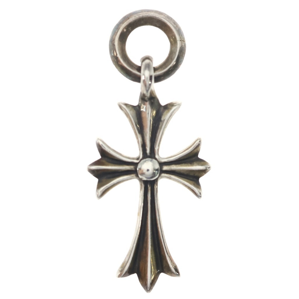 CHROME HEARTS(クロムハーツ) TINY CH CROSS タイニーCHクロス チャーム ネックレストップ シルバー BCA382