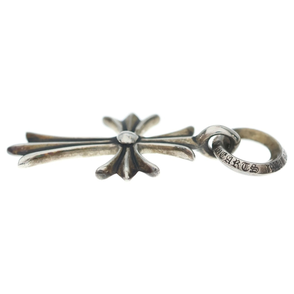 CHROME HEARTS(クロムハーツ) TINY CH CROSS タイニーCHクロス チャーム ネックレストップ シルバー BCA382