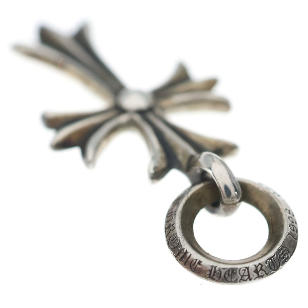 CHROME HEARTS(クロムハーツ) TINY CH CROSS タイニーCHクロス チャーム ネックレストップ シルバー BCA382