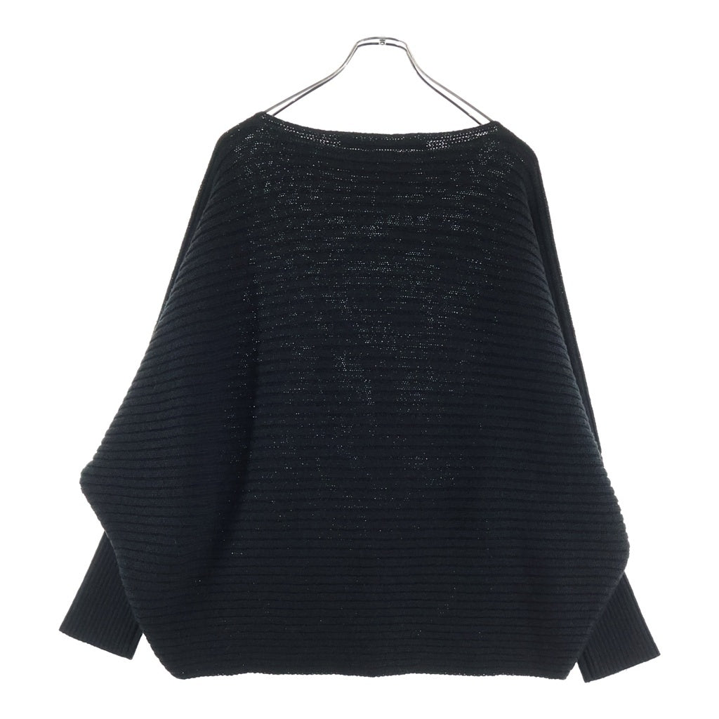 JULIUS(ユリウス) 17AW NEUROMANTIKA ポンチョニットセーター ブラック 597KNM2