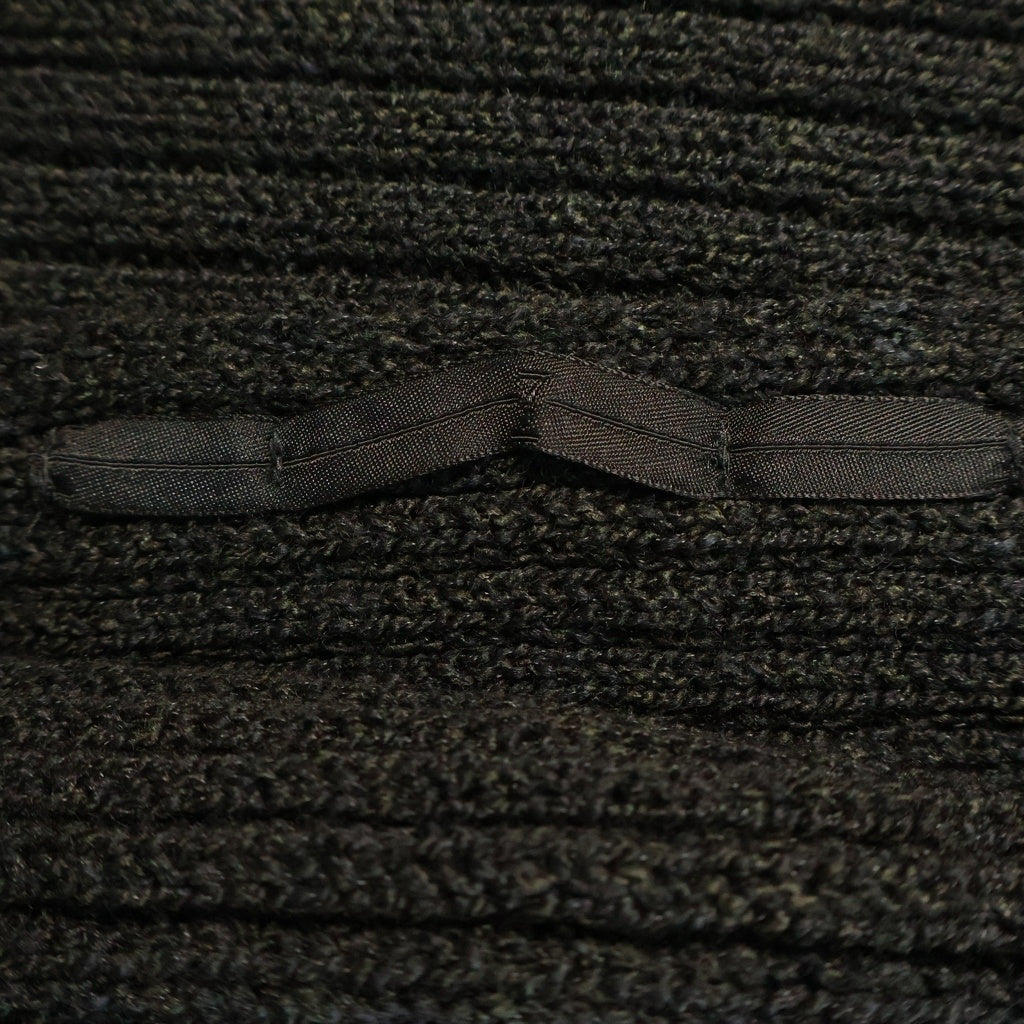 JULIUS(ユリウス) 17AW NEUROMANTIKA ポンチョニットセーター ブラック 597KNM2