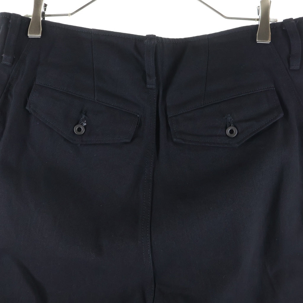 JULIUS(ユリウス) 24AW 10oz Denim Wide Pants 10オンス ワイドストレートデニムパンツ ジーンズ ブラック 867PAM8-BK