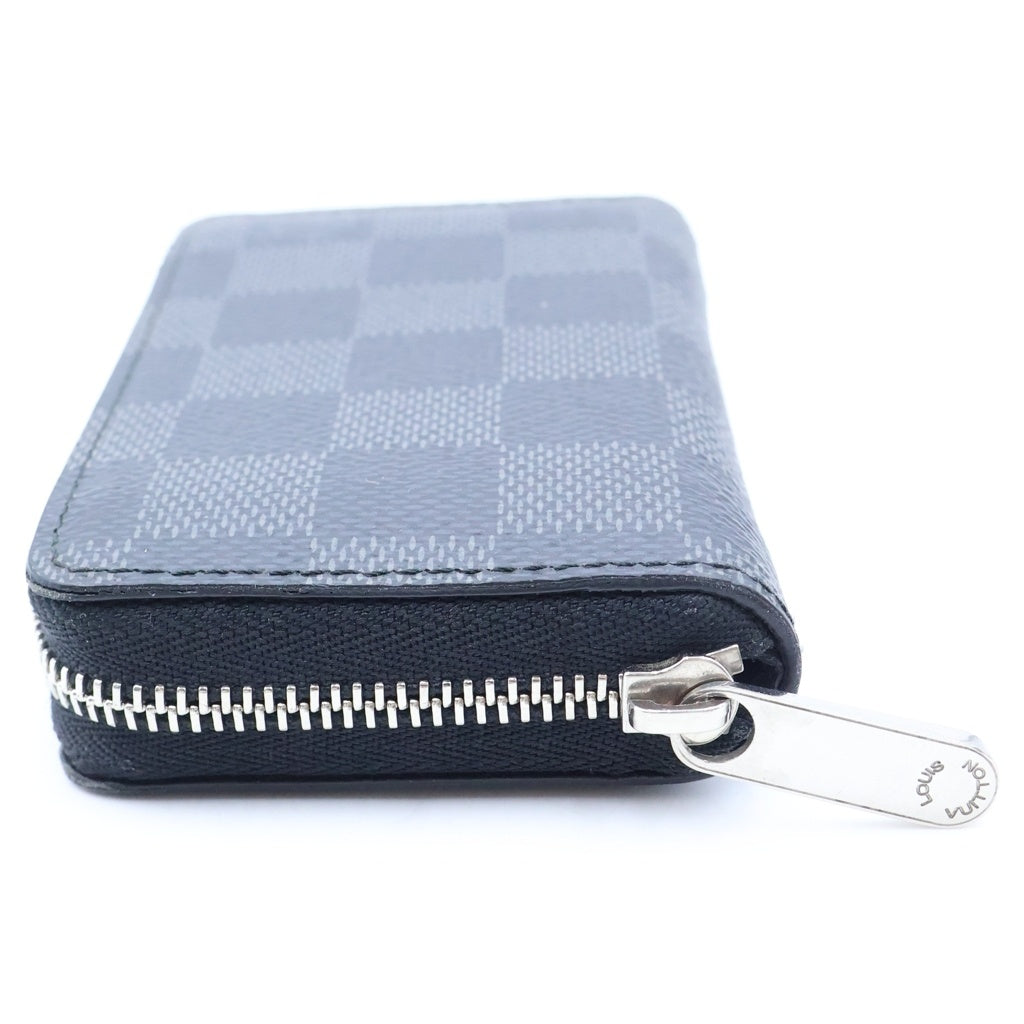 LOUIS VUITTON(ルイヴィトン) コインケース ダミエ グラフィット ジッピーコインパース 財布 ブラック N63076