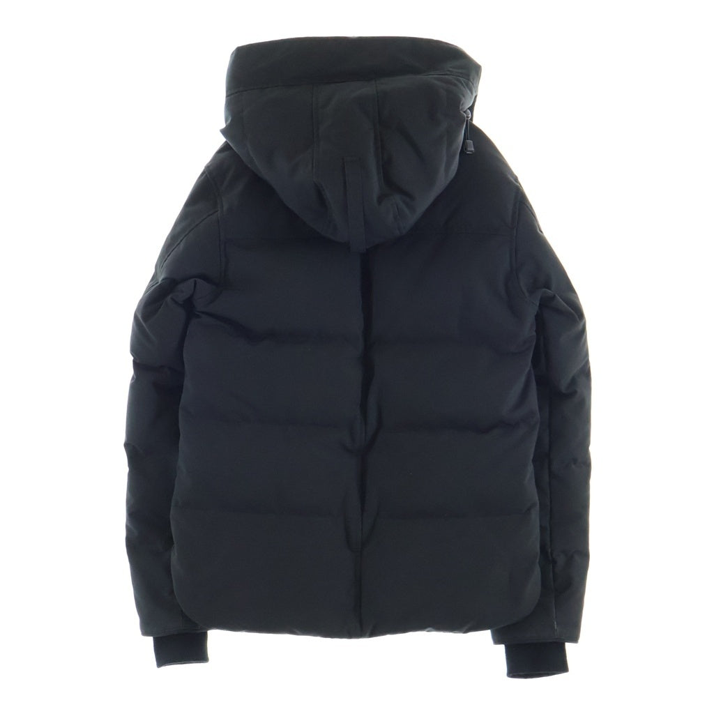 CANADA GOOSE(カナダグース) MACMILLAN PARKA マクミラン 袖ロゴワッペン ダウンジャケット ブラック 3804MA