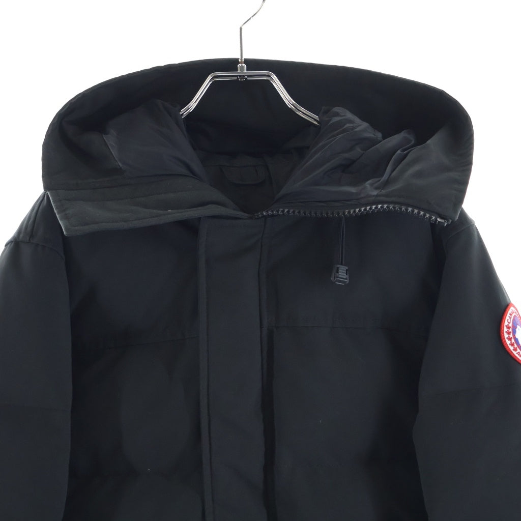 CANADA GOOSE(カナダグース) MACMILLAN PARKA マクミラン 袖ロゴワッペン ダウンジャケット ブラック 3804MA
