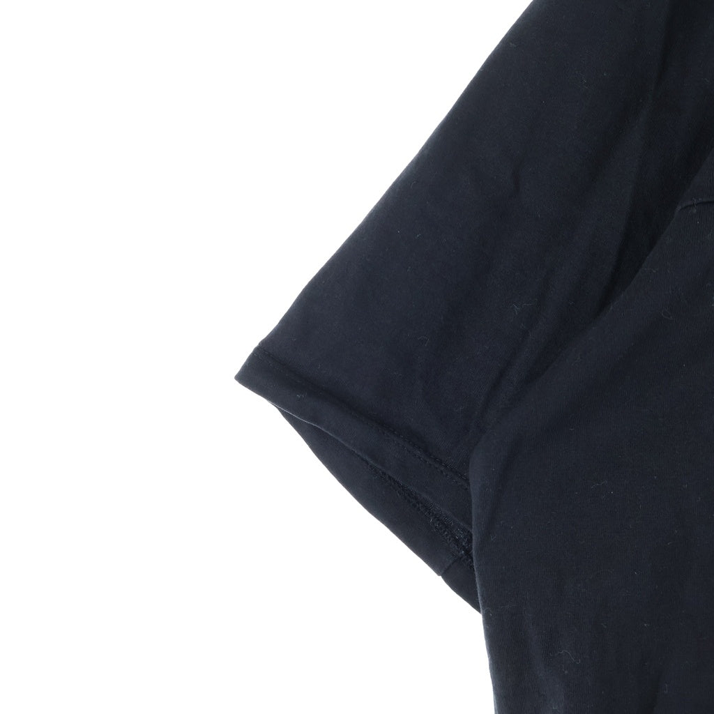 doublet(ダブレット) 20AW FAMI TShirt クルーネック半袖Tシャツカットソー ブラック 20AW88WM05