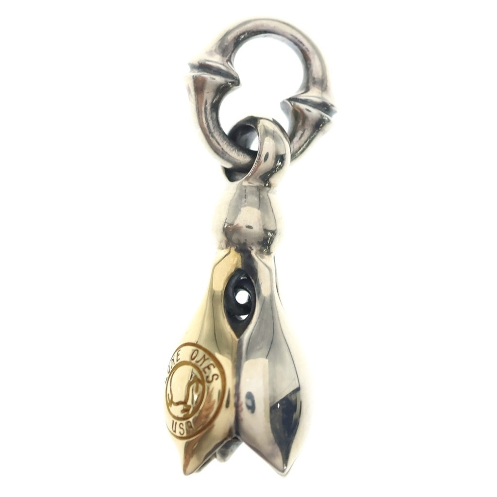 LONE ONES ティアベル ペンダント　特注モデル　 3ダイヤ LONE ONES(ロンワンズ) Tear Bell Pendant w/One Gold Petal ティ