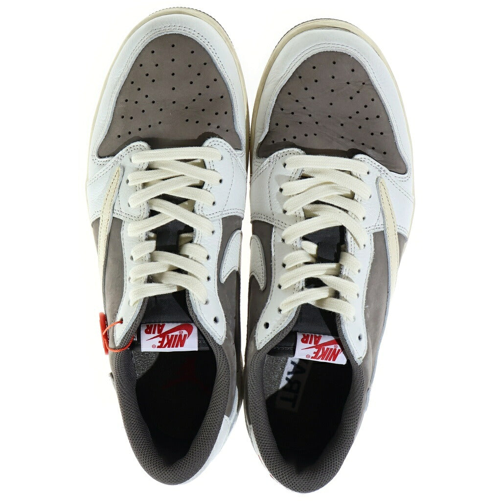 NIKE(ナイキ) ×TRAVIS SCOTT AIR JORDAN1 LOW OG SP REVERSE MOCHA トラヴィススコット エアジョーダン1 リバースモカ ローカットスニーカー US11/29cm DM7866-162