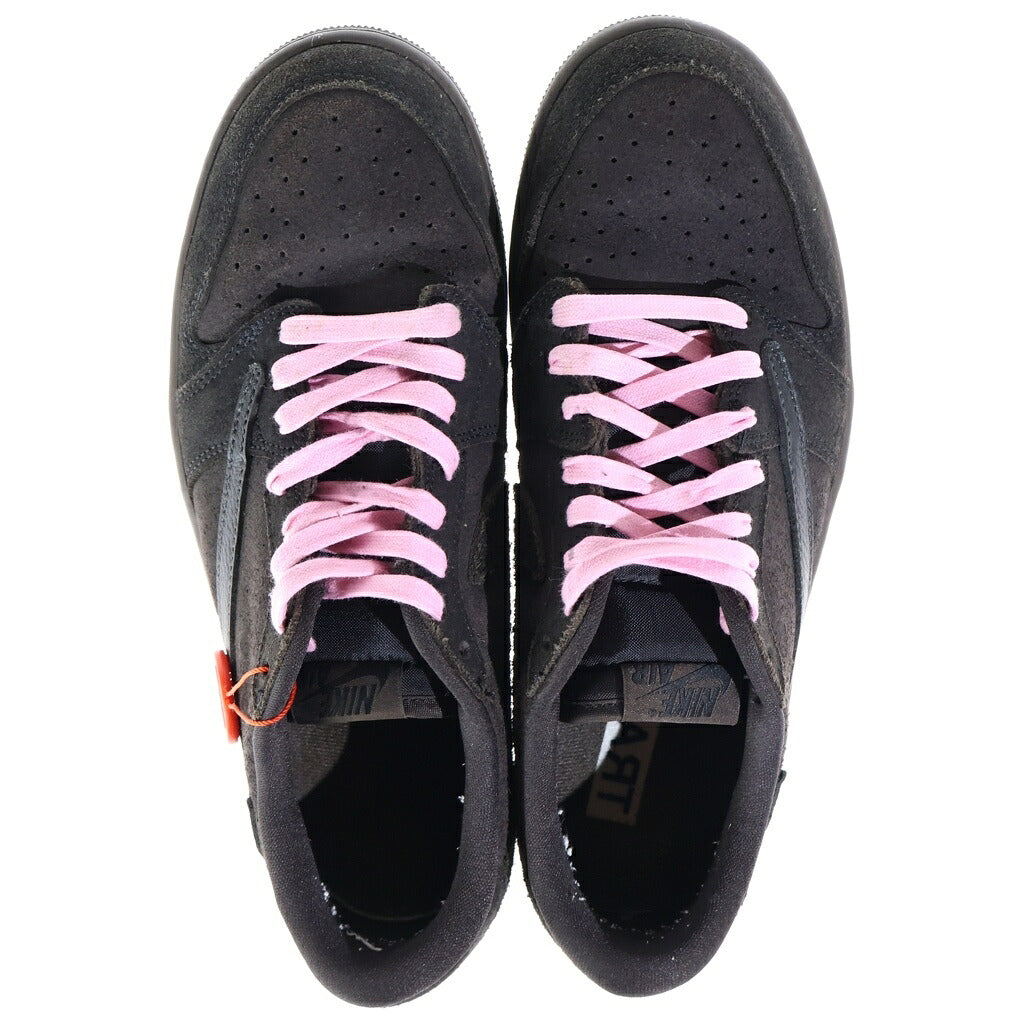 NIKE(ナイキ) ×TRAVIS SCOTT AIR JORDAN 1 LOW OG SP VELVET BROWN トラヴィススコット エアジョーダン1 ベルベットブラウン ローカットスニーカー US8.5/26.5cm DM7866-202