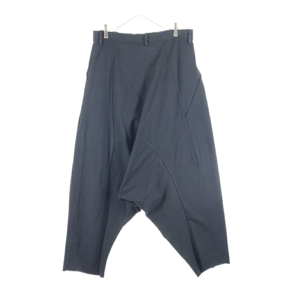 NO BRAND(ノーブランド) RUNDHOLZ 【ランドホルツ】 コットンワイドサルエルパンツ ブラック 120 254 01 02