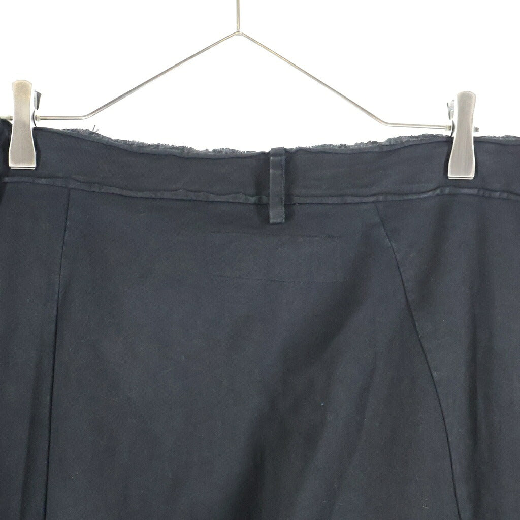 NO BRAND(ノーブランド) RUNDHOLZ 【ランドホルツ】 コットンワイドサルエルパンツ ブラック 120 254 01 02
