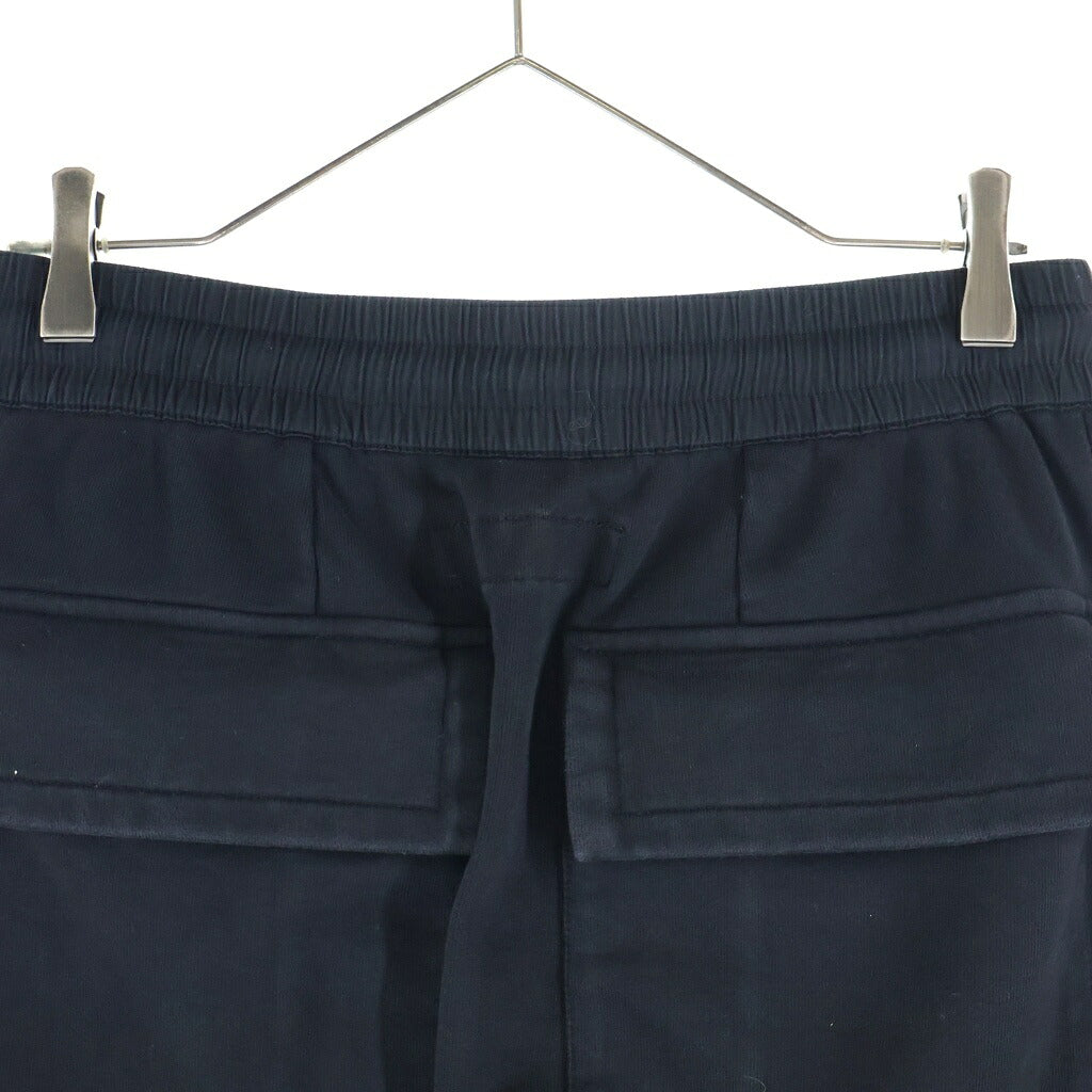A.F ARTEFACT(エーエフアーティファクト) Side Zip Sweat Sarouel Pants サイドジップ コットンカーゴスウェットサルエルパンツ ブラック ag-8023