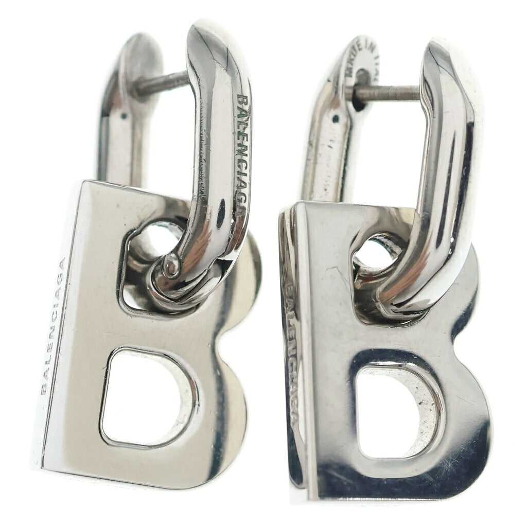 BALENCIAGA(バレンシアガ) B Chain Xs Earrings BチェーンXSイヤリング ドロップピアス シルバー 674635TZ05S1404