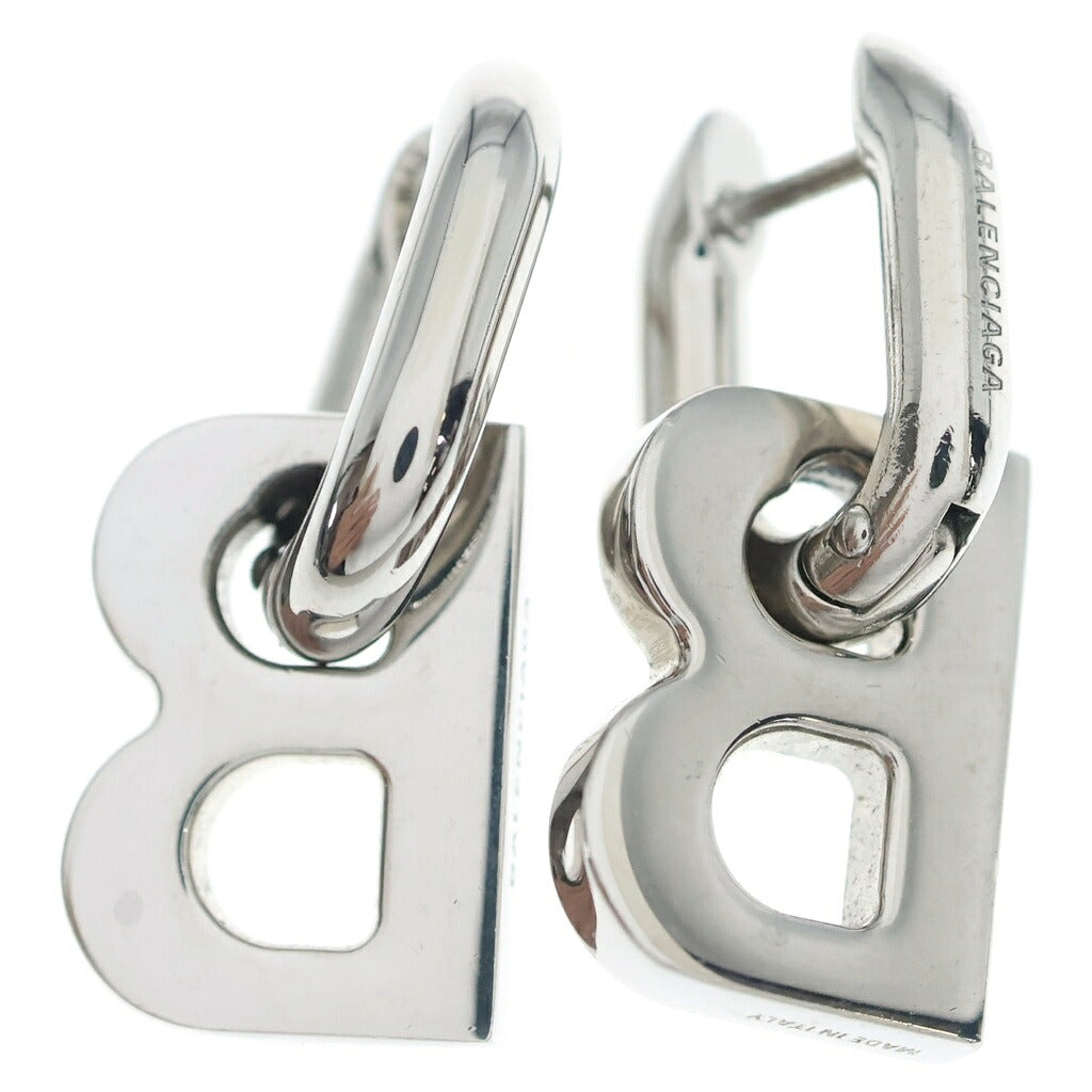 BALENCIAGA(バレンシアガ) B Chain Xs Earrings BチェーンXSイヤリング ドロップピアス シルバー 674635TZ05S1404