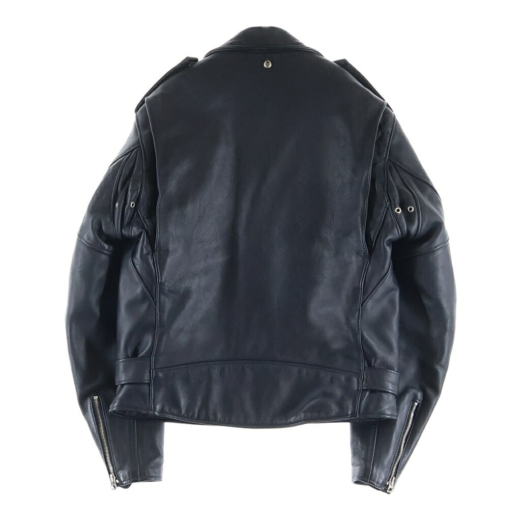 SCHOTT(ショット) Double Riders Jacket バイカータグ カウハイド ダブルライダースジャケット レザージャケット ブラック 6014