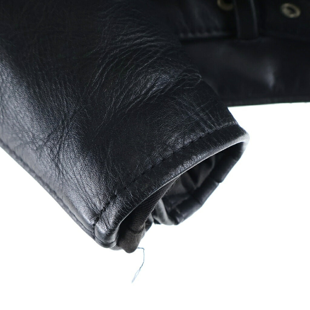 SCHOTT(ショット) Double Riders Jacket バイカータグ カウハイド ダブルライダースジャケット レザージャケット ブラック 6014