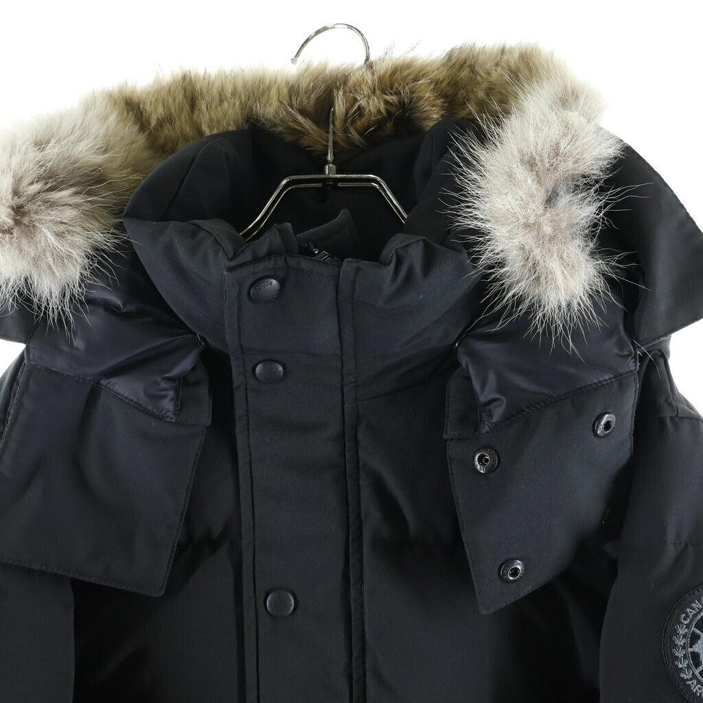 CANADA GOOSE(カナダグース) WYNDHAM PARKA ウィンダム パーカ フードファー ダウンジャケット ブラック 3808M