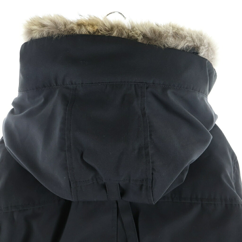 CANADA GOOSE(カナダグース) WYNDHAM PARKA ウィンダム パーカ フードファー ダウンジャケット ブラック 3808M