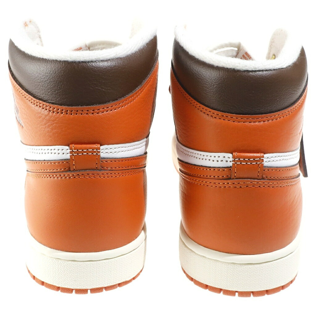 NIKE(ナイキ) WMNS AIR JORDAN 1 HIGH OG STARFISH DO9369-101 ウィメンズ エアジョーダン1 スターフィッシュ ハイカットスニーカー ホワイト/オレンジ US10/27cm