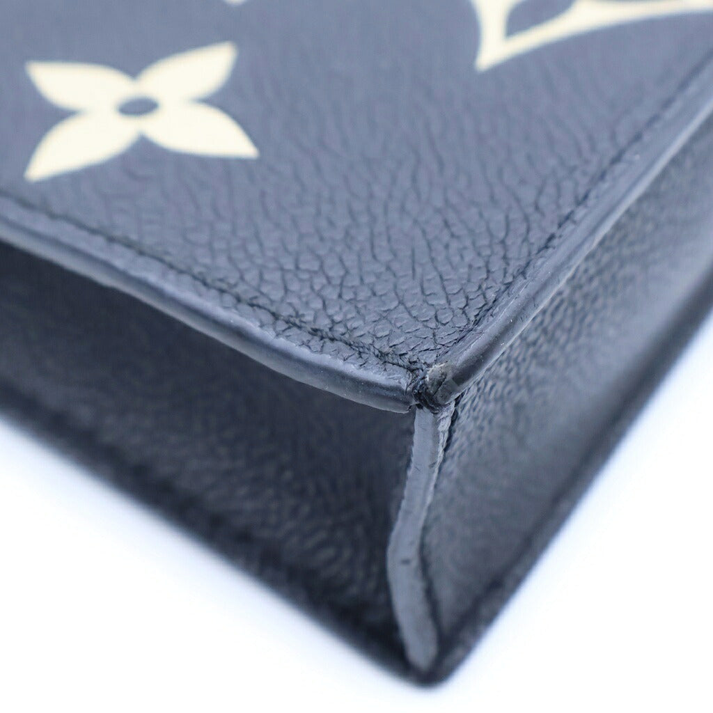 LOUIS VUITTON(ルイヴィトン) モノグラム アンプラント プティット・サックプラ ハンドトートバッグ 2WAY ショルダーバッグ ブラック M81416