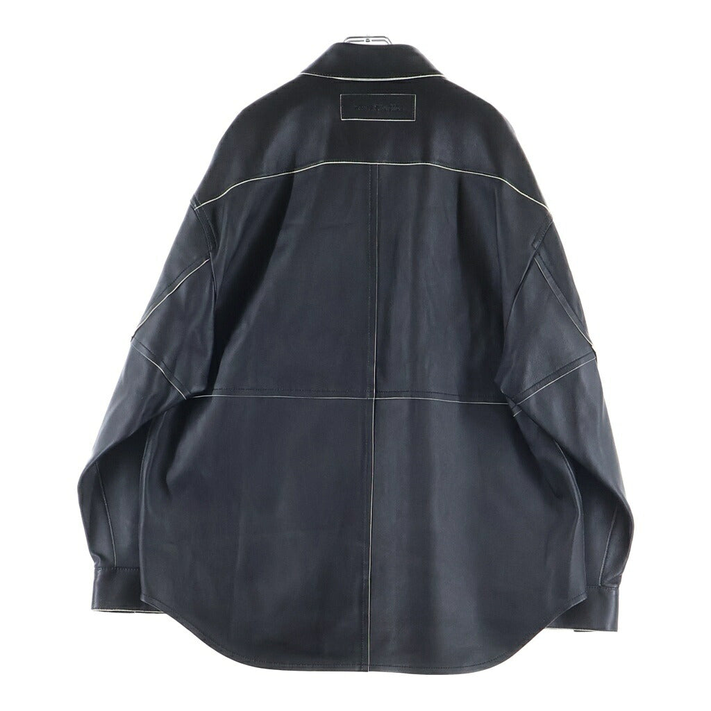 Acne Studios(アクネ ストゥディオズ) LAMB LEATHER JACKET FN-MN-LEAT000288 ラムレザージャケット ブラック