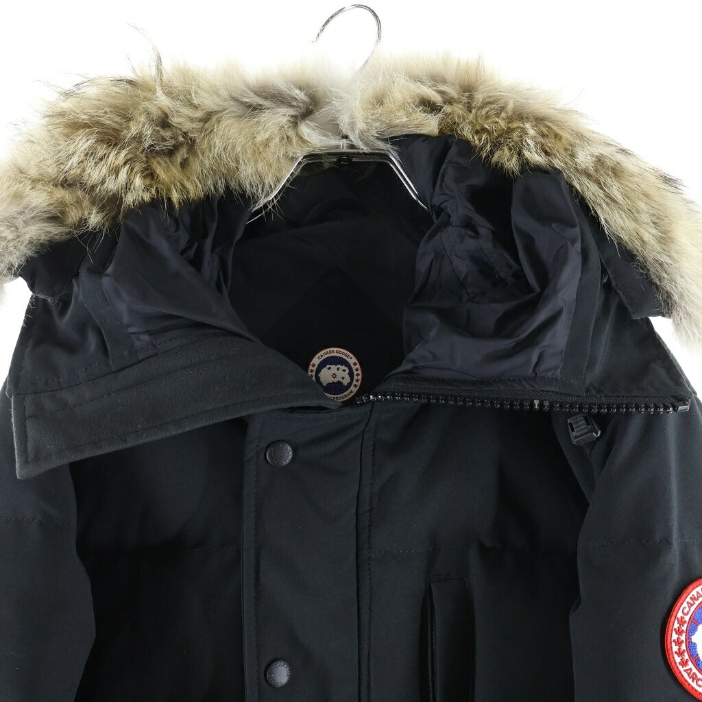 CANADA GOOSE(カナダグース) CARSON PARKA カーソンパーカー フードファーダウンジャケット ブラック 3805MA